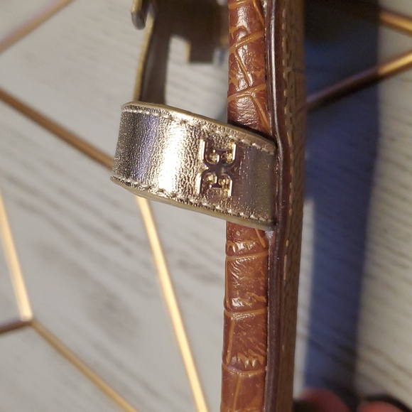 Sam Edelman Metallic Gold Slide Sandals - Women. Size 14. - Picture 6 of 9